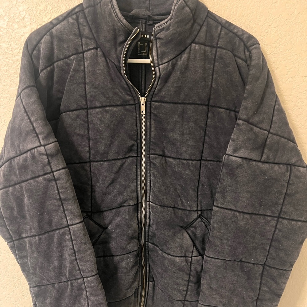 Forever 21 Charcoal Knit jacket